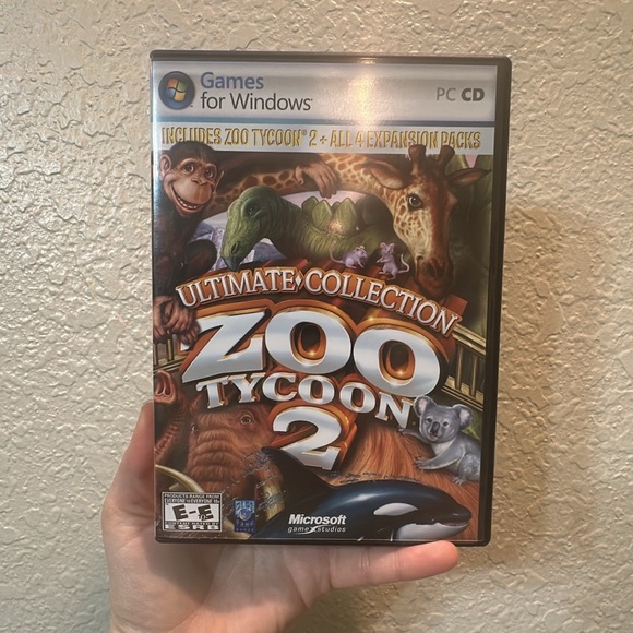 Microsoft Other - Zoo Tycoon 2: Ultimate Collection (PC, 2008) PC Computer Game for Windows